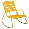 Rocking Chair FERMOB Monceau - Miel -Tabouret Shop rocking chair monceau fermob miel 1